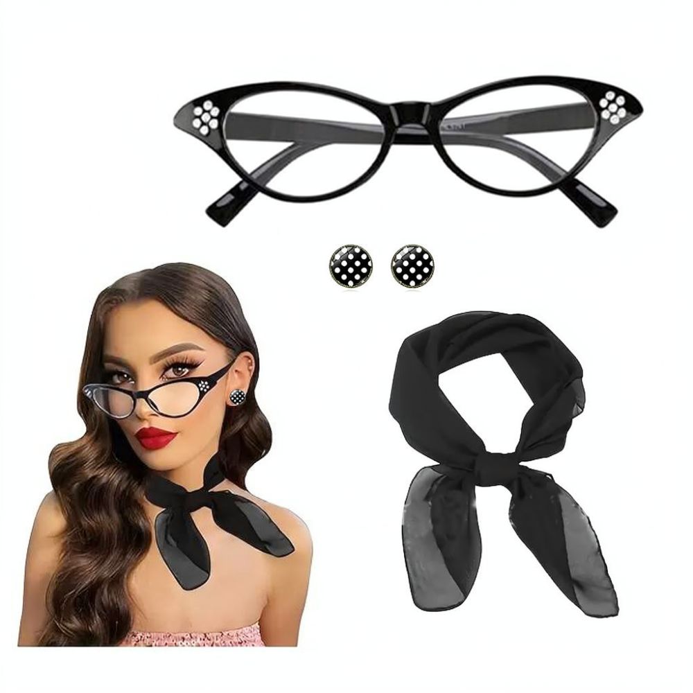 Women'S Accessories In The 1950S - 1950s Retro Glamour Accessory Kit Cat