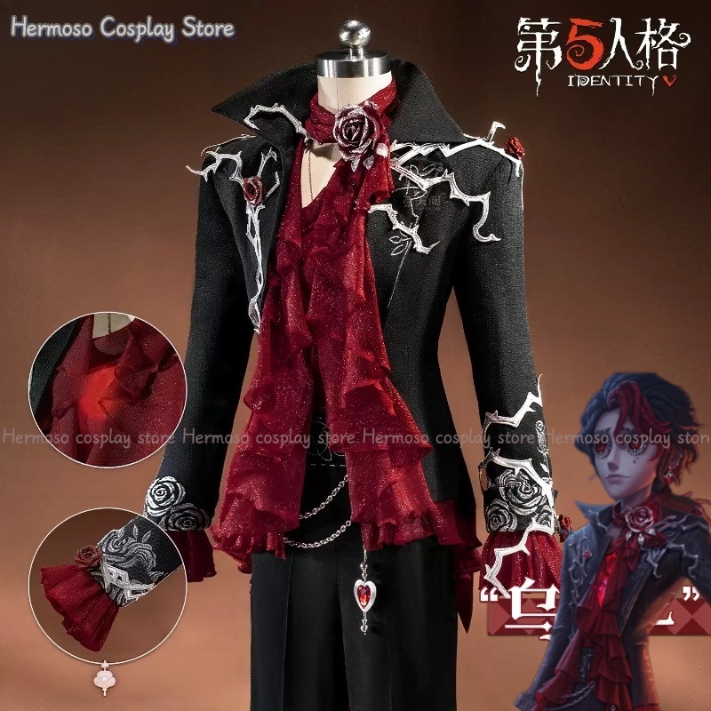 Women'S Red Accessories - Identity V Composer Uaithne Cosplay Costume