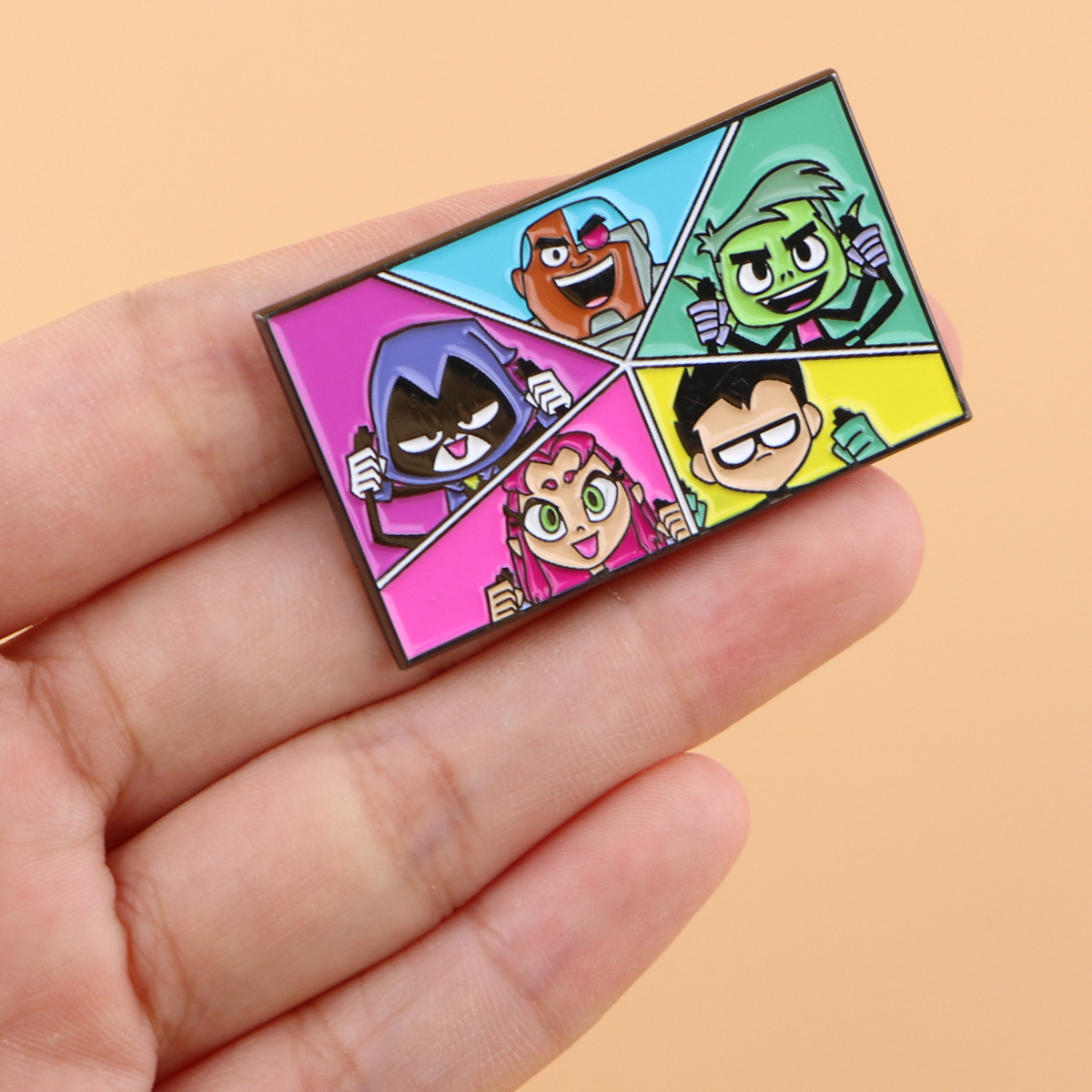 Women'S Accessories Clothing - New Teen Heroes Team Enamel Pin