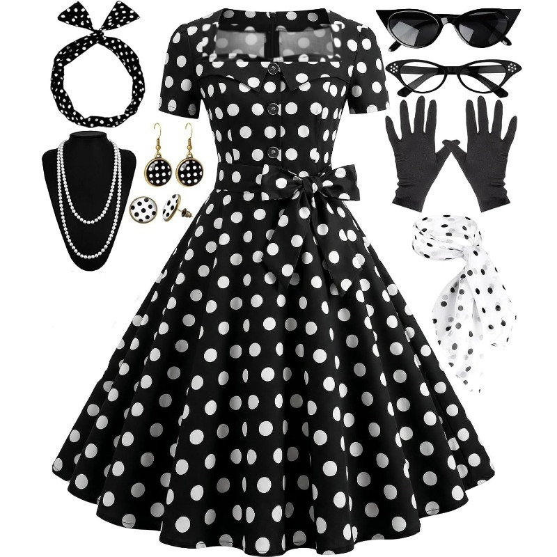 1950s Elegant Vintage Dresses  - đánh giá và giá Women'S Accessories In The 1950S