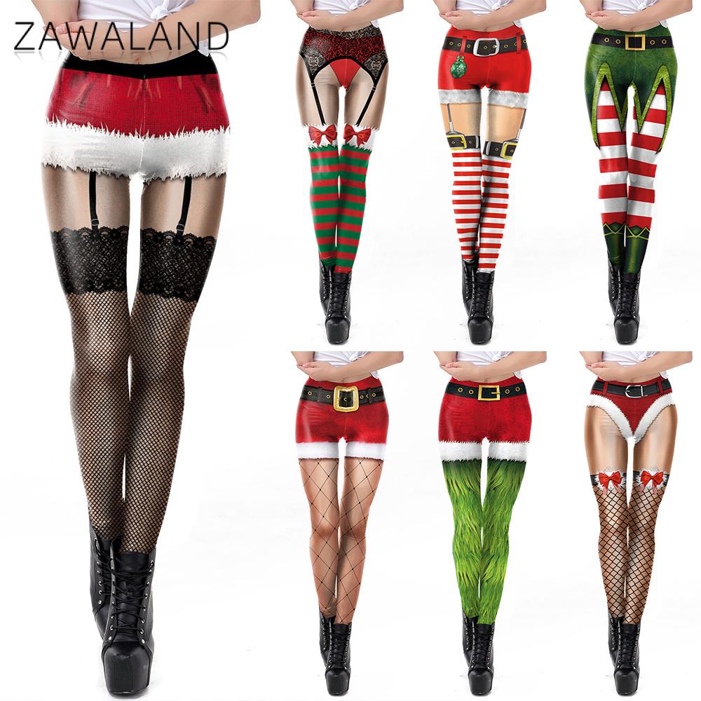 Zawaland Christmas Yoga Leggin - đánh giá và giá Women'S Red Accessories