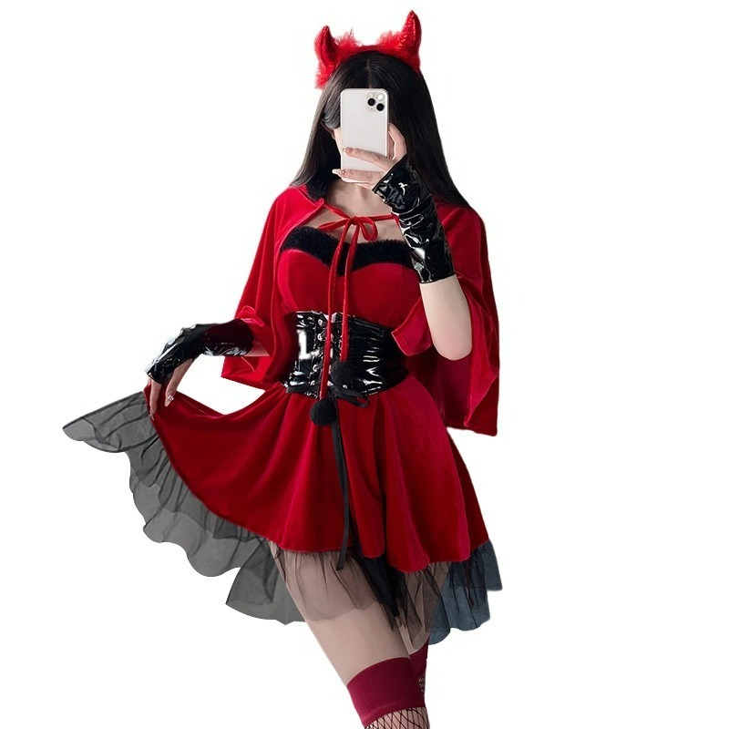 Red Devil Women Cosplay Costum - đánh giá và giá Women'S Red Accessories