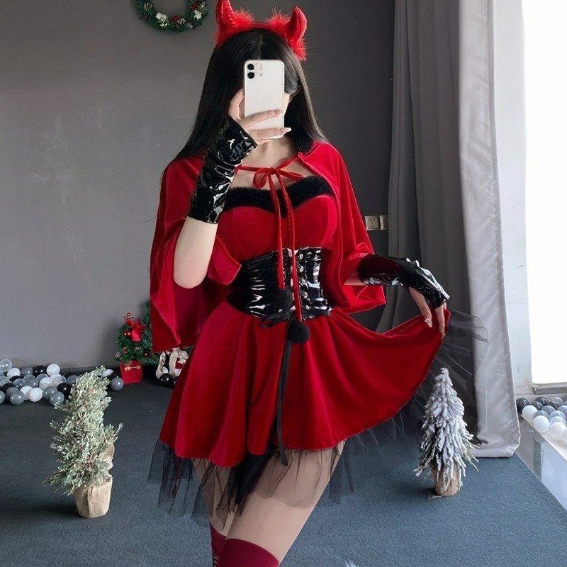 Red Devil Women Cosplay Costum - đánh giá và giá Women'S Red Accessories