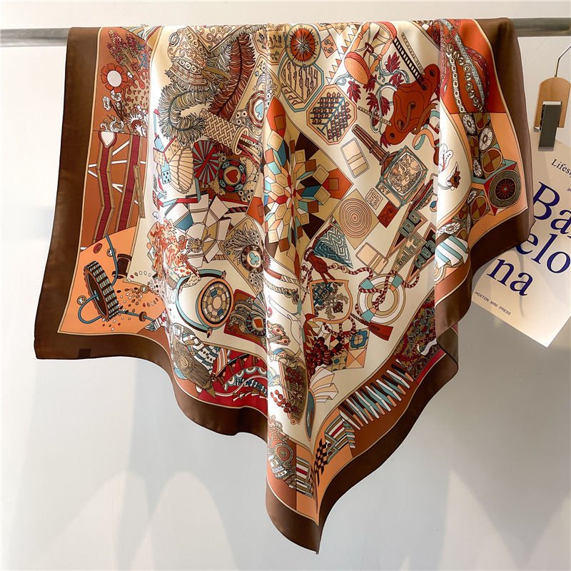 2026 New Square Twill Silk Sca - đánh giá và giá Silk Scarf Square