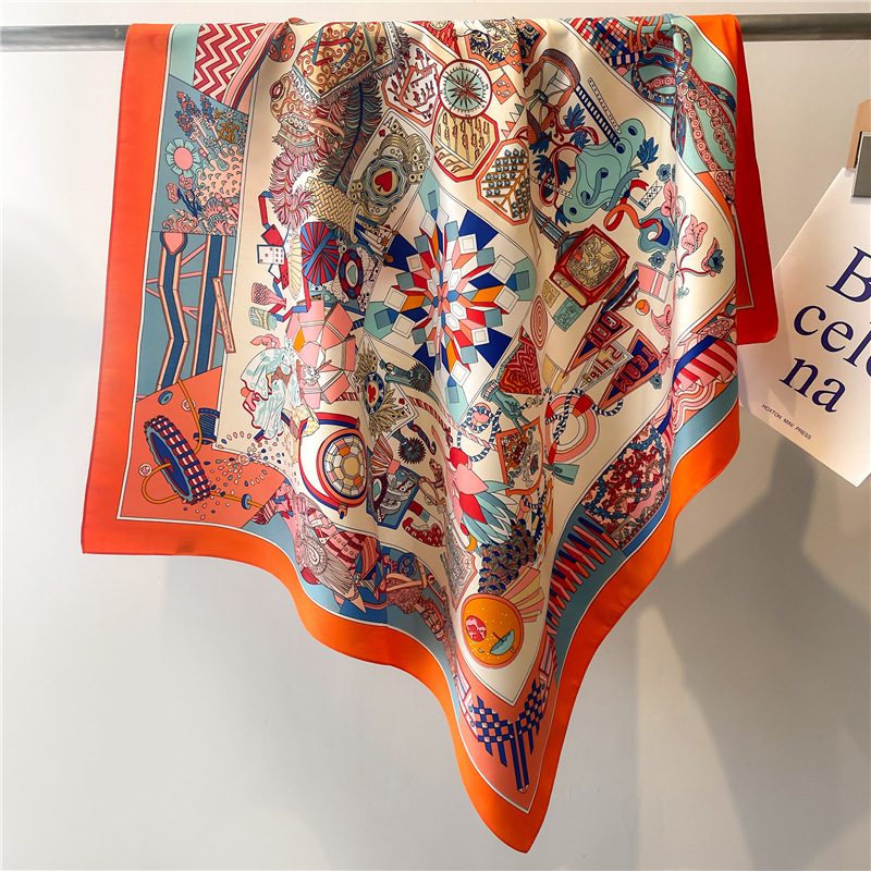 2026 New Square Twill Silk Sca - đánh giá và giá Silk Scarf Square