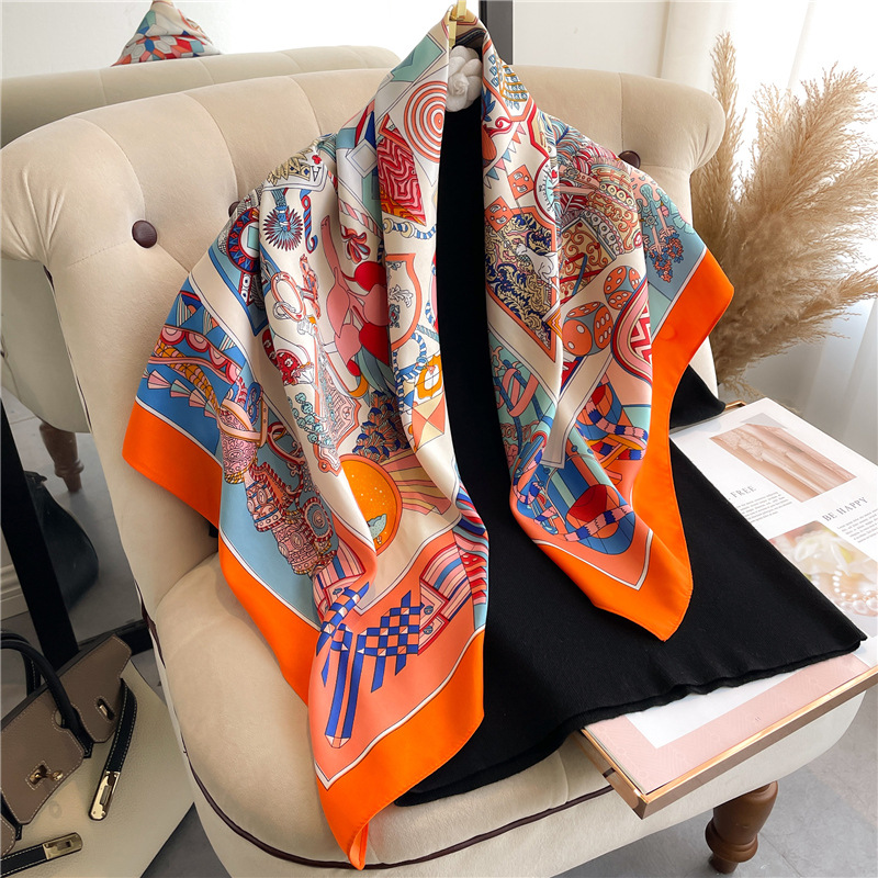 2026 New Square Twill Silk Sca - đánh giá và giá Silk Scarf Square