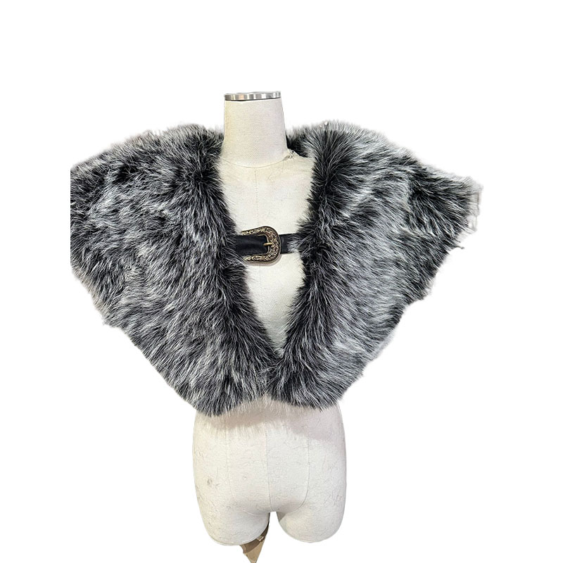 Halloween Fur Collar Winter Cl - đánh giá và giá Women'S Accessories Clothing