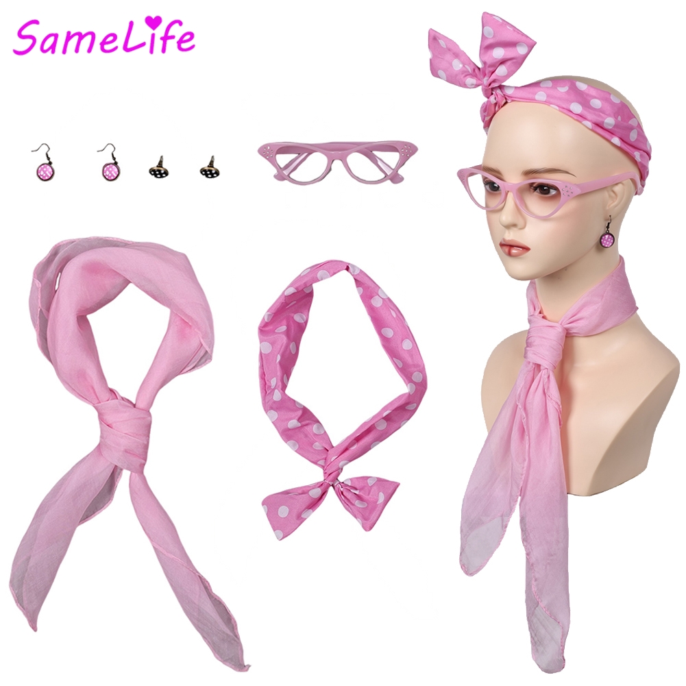 Movie Grease 1950s Pink Ladies - đánh giá và giá Women'S Accessories In The 1950S