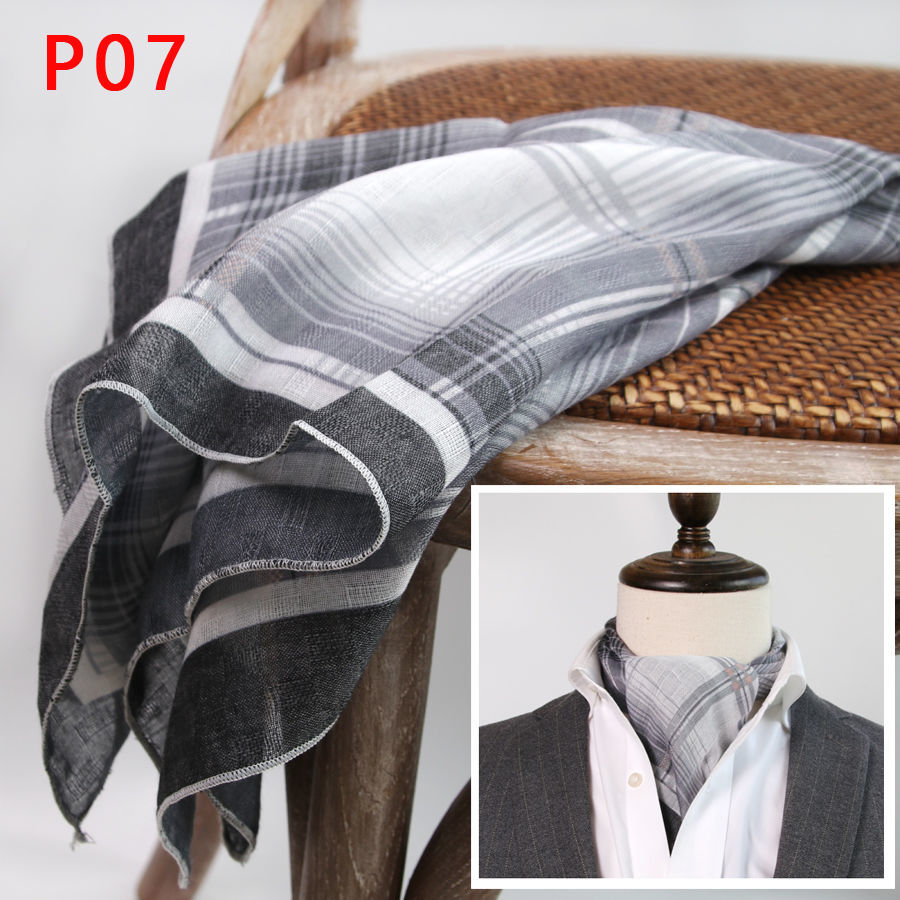 Men's Square Scarf with Button - đánh giá và giá Silk Scarf Square