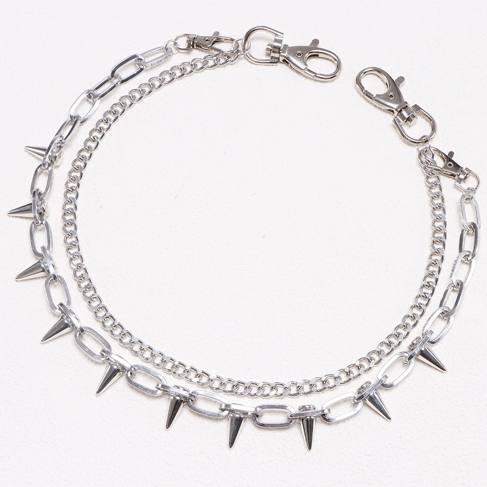 Punk Metal Rivets Pants Chains - đánh giá và giá Women'S Emo Accessories