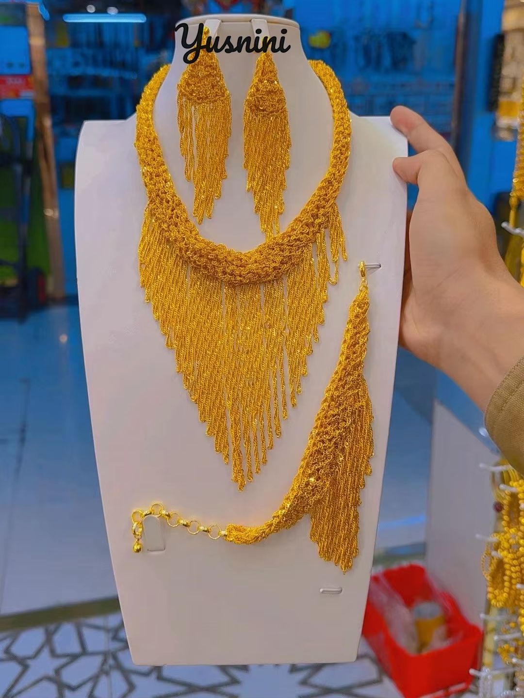 New Dubai 24K Gold Plated Brid - đánh giá và giá Women Accessories Dubai