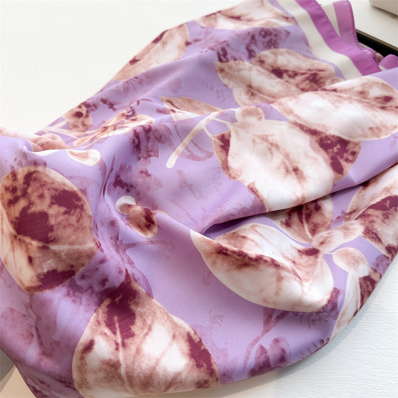 Retro 90cm Printed Large Squar - đánh giá và giá Silk Scarf Square