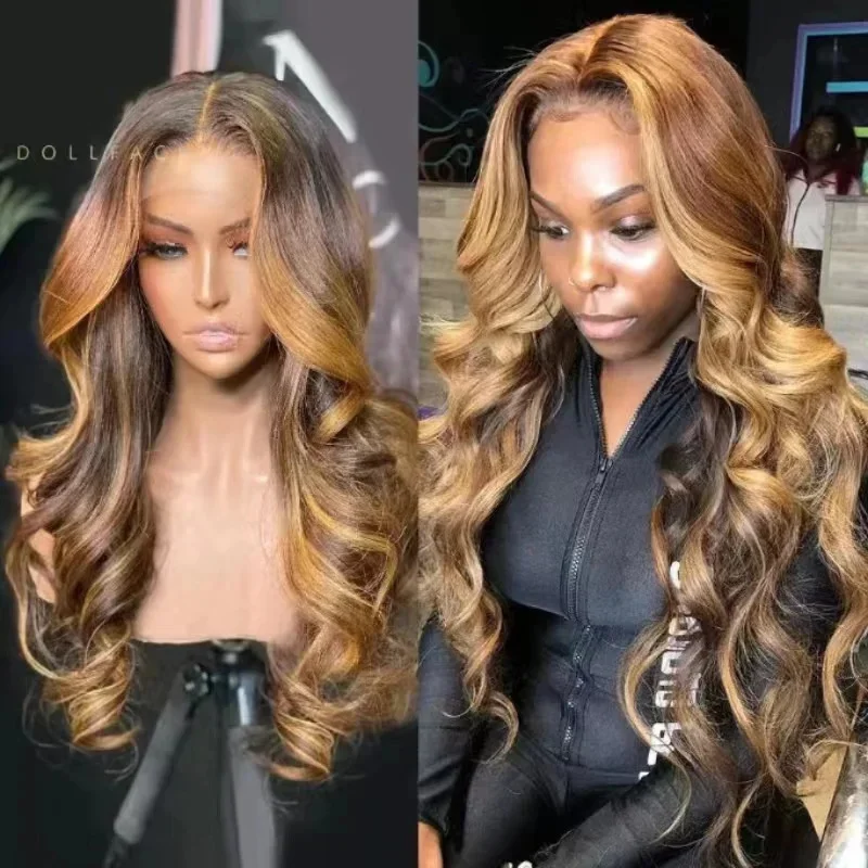 Highlight Wig Human Hair Body  - đánh giá và giá Women Accessories Sale