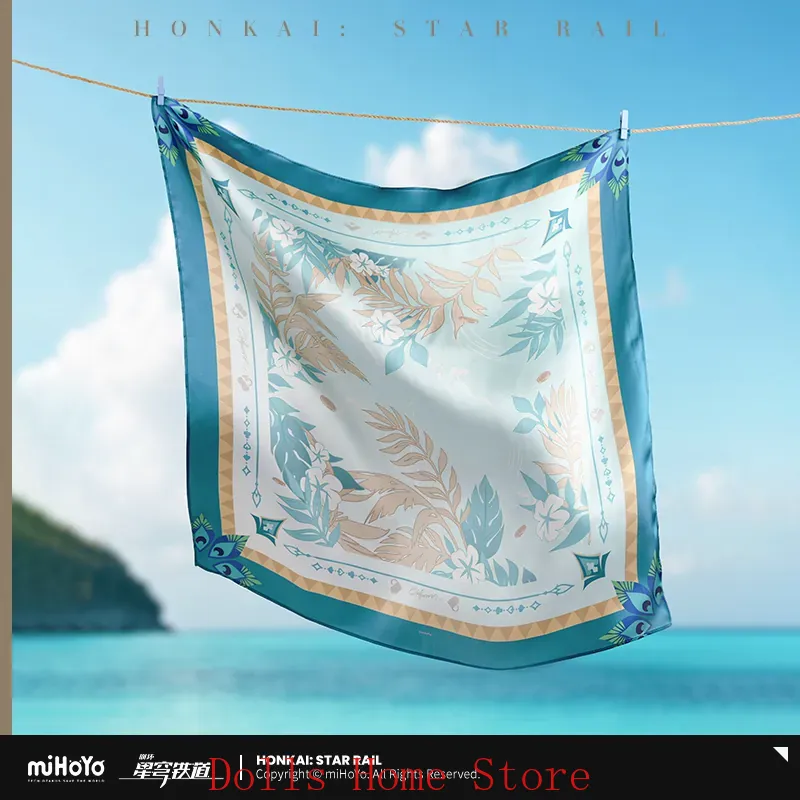 Anime Official MIHOYO Honkai S - đánh giá và giá Silk Scarf Square