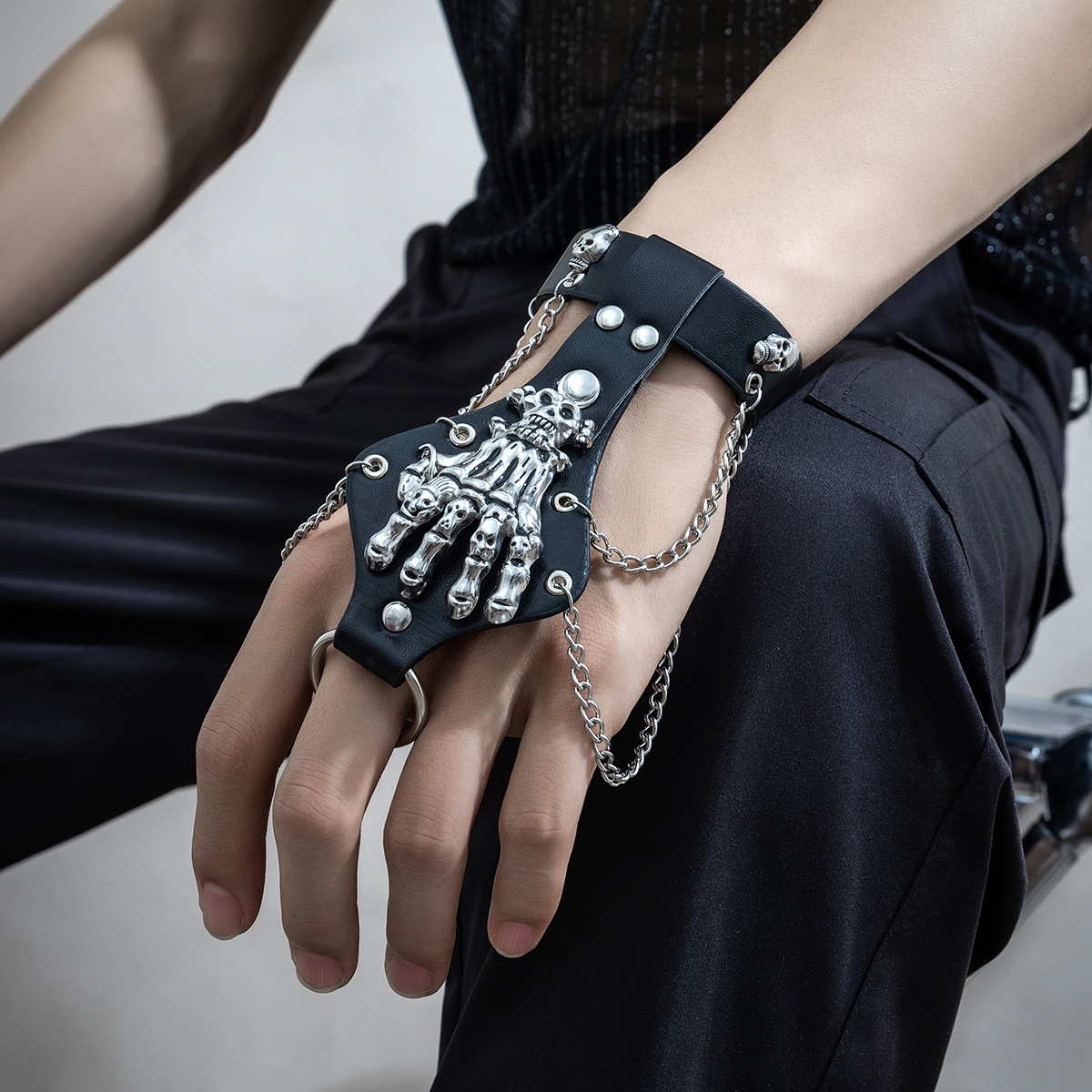 2024 New Emo Punk Gothic Skull - đánh giá và giá Women'S Emo Accessories