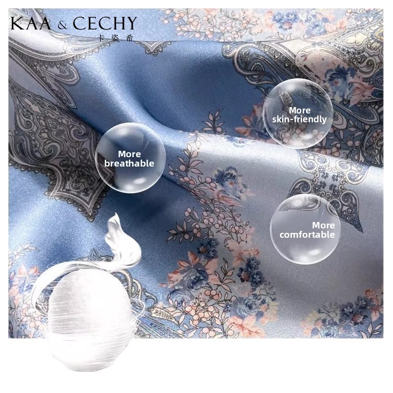 Baroque Floral 100% Mulberry S - đánh giá và giá Silk Scarf Square