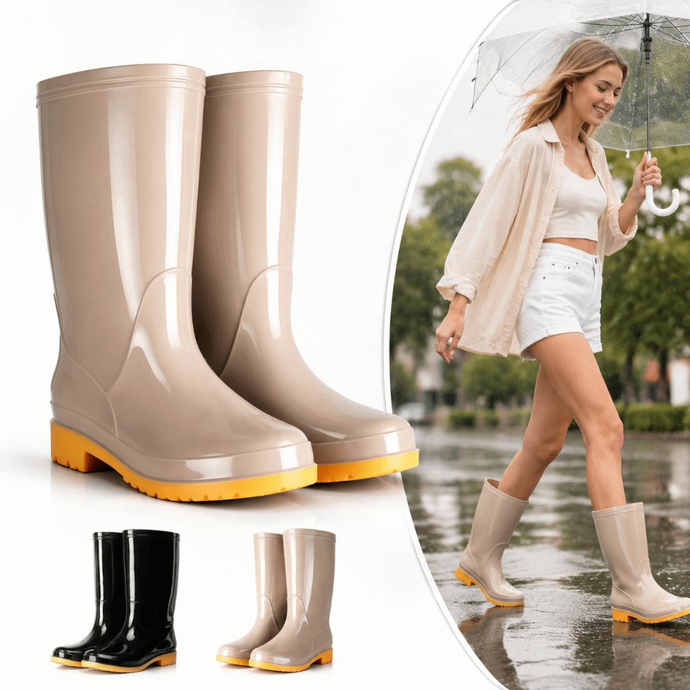 Non-slip Women's Long Rain Boo - đánh giá và giá Women Kitchen Accessories