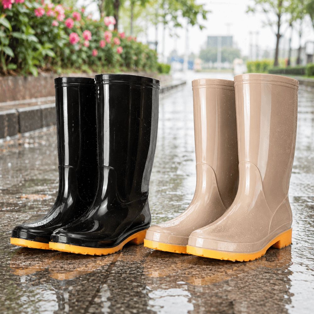 Non-slip Women's Long Rain Boo - đánh giá và giá Women Kitchen Accessories