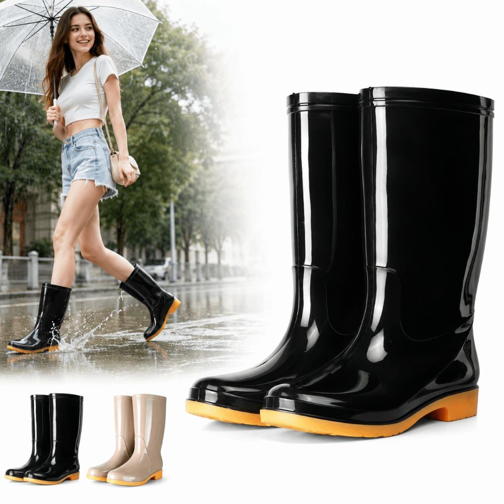 Non-slip Women's Long Rain Boo - đánh giá và giá Women Kitchen Accessories